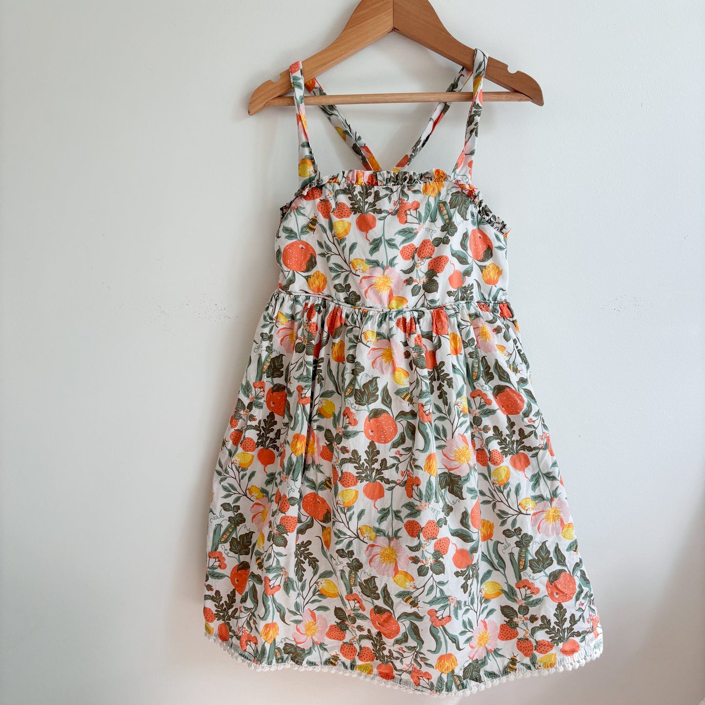 Fruit + Flower Print Dress (6Y)