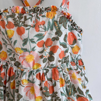 Fruit + Flower Print Dress (6Y)