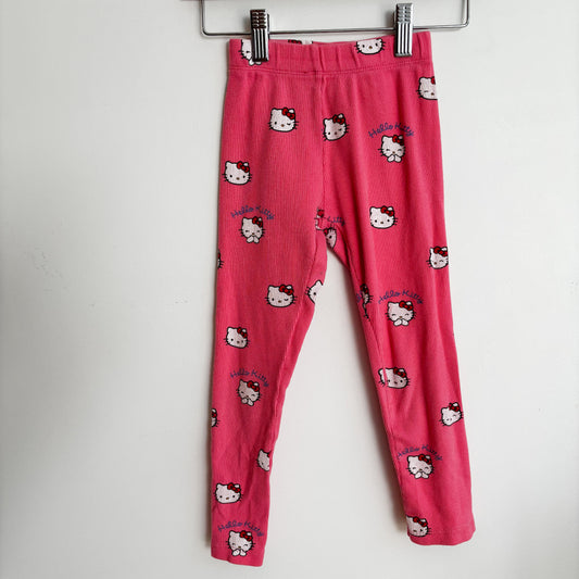 Cat Character Ribbed Leggings (4Y)