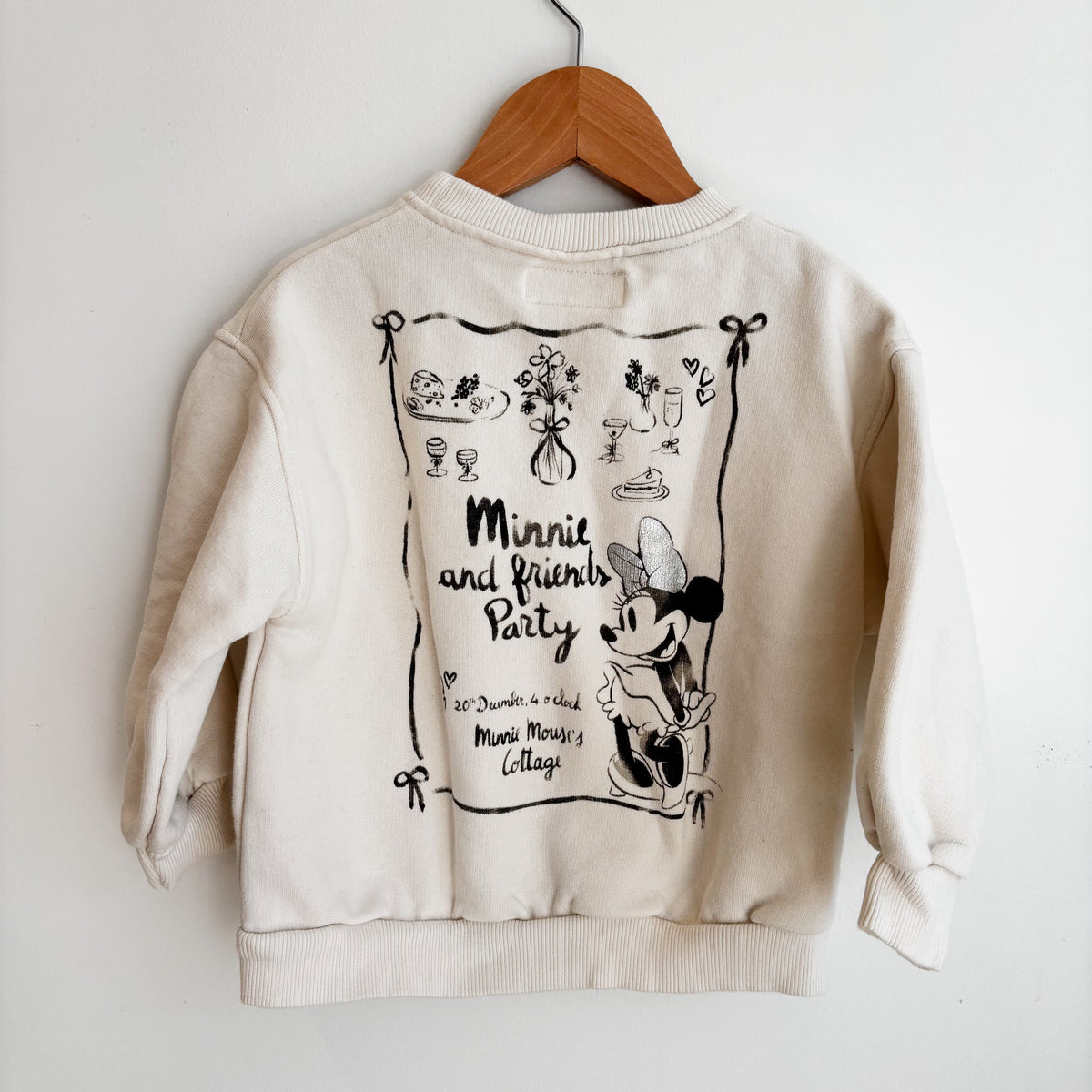 Mouse Character Sweatshirt (3Y)