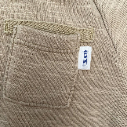 Beige Crewneck Sweatshirt (0-3M)