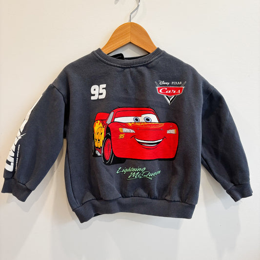 Racing Car Character Sweatshirt (3Y)