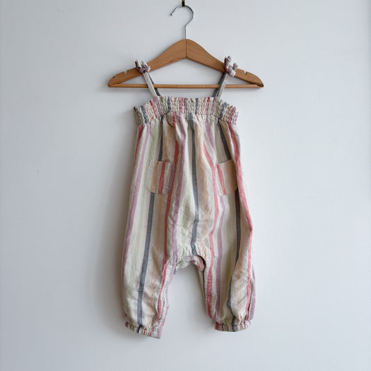 Striped Romper (6-12M)