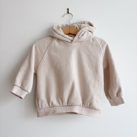 Cream Hoodie (12-18M)