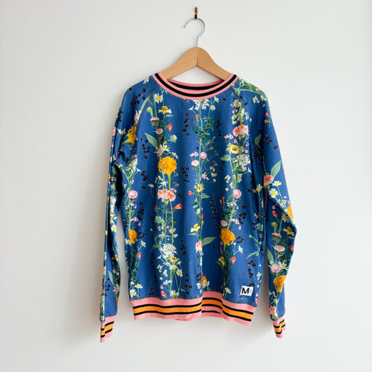 Blue Floral Long Sleeve Shirt (9-10Y)