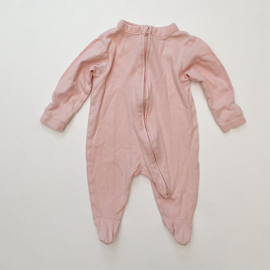 Pale Pink Sleeper (0-3M)