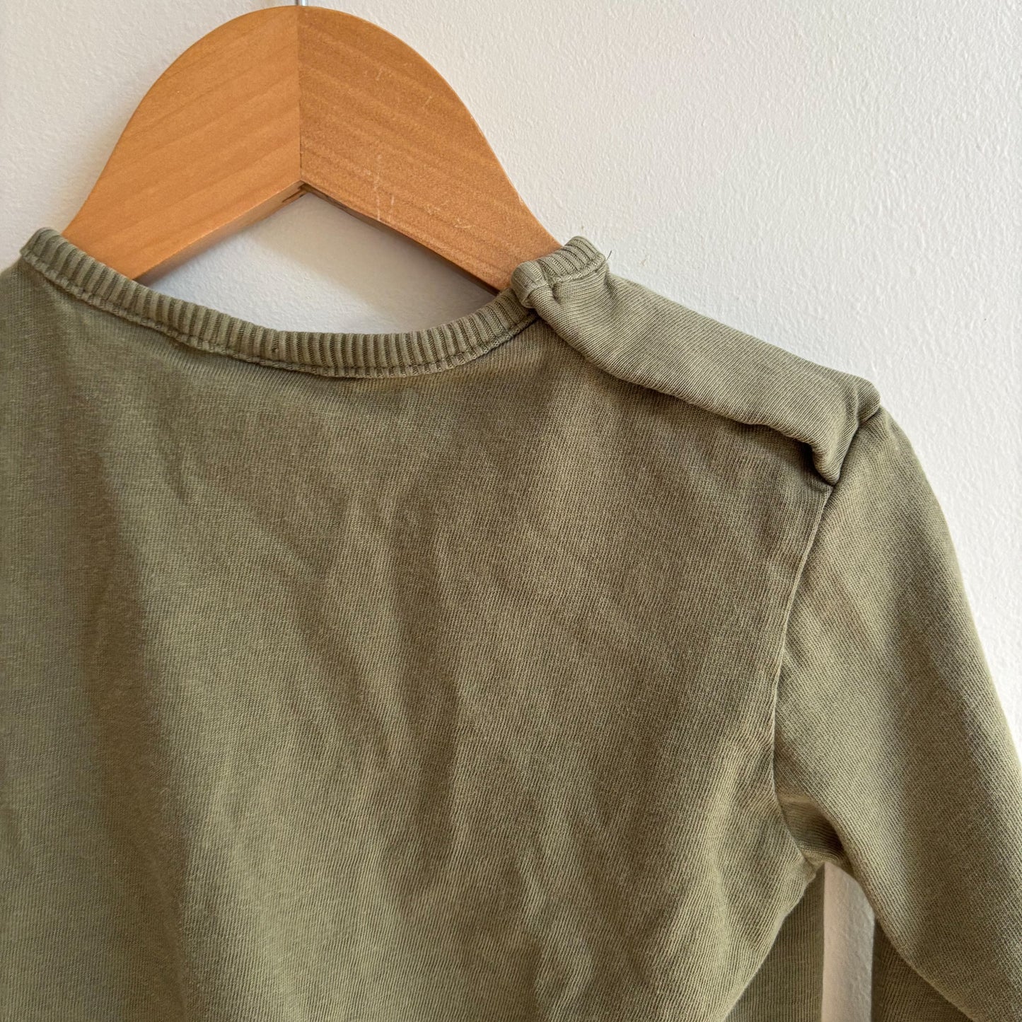 Green Pocket Tee (2-3Y)