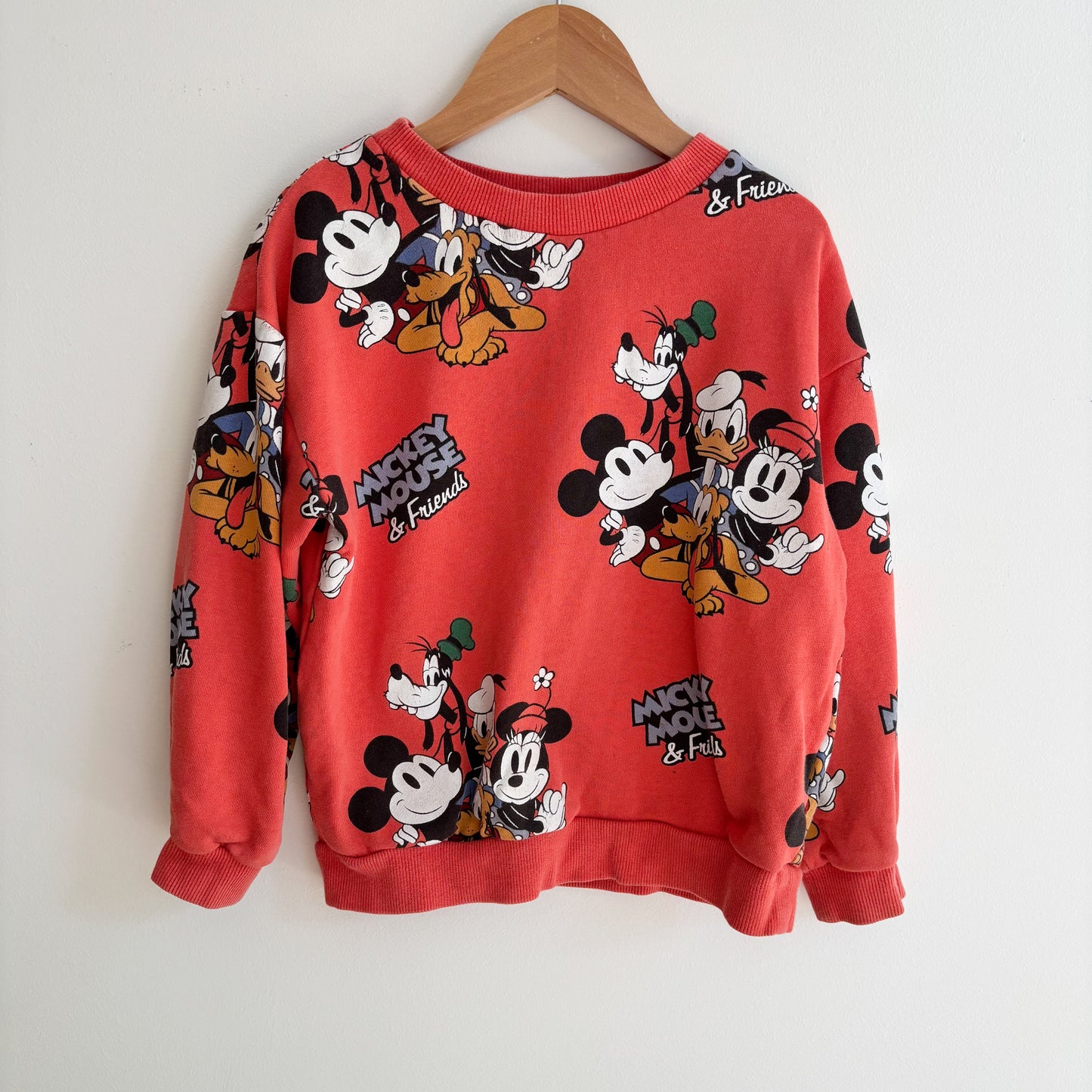 Orange Character Sweatshirt (5/6T)