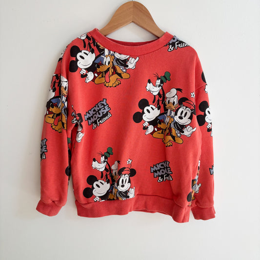 Orange Character Sweatshirt (5/6T)