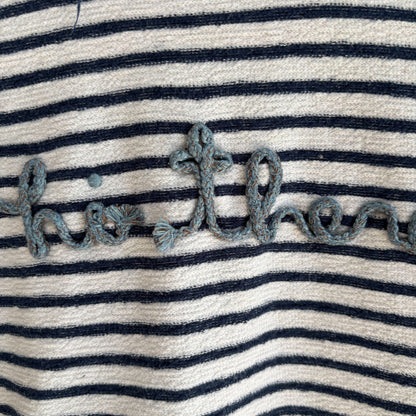 Textured Striped Long Sleeve Shirt (9-12M)