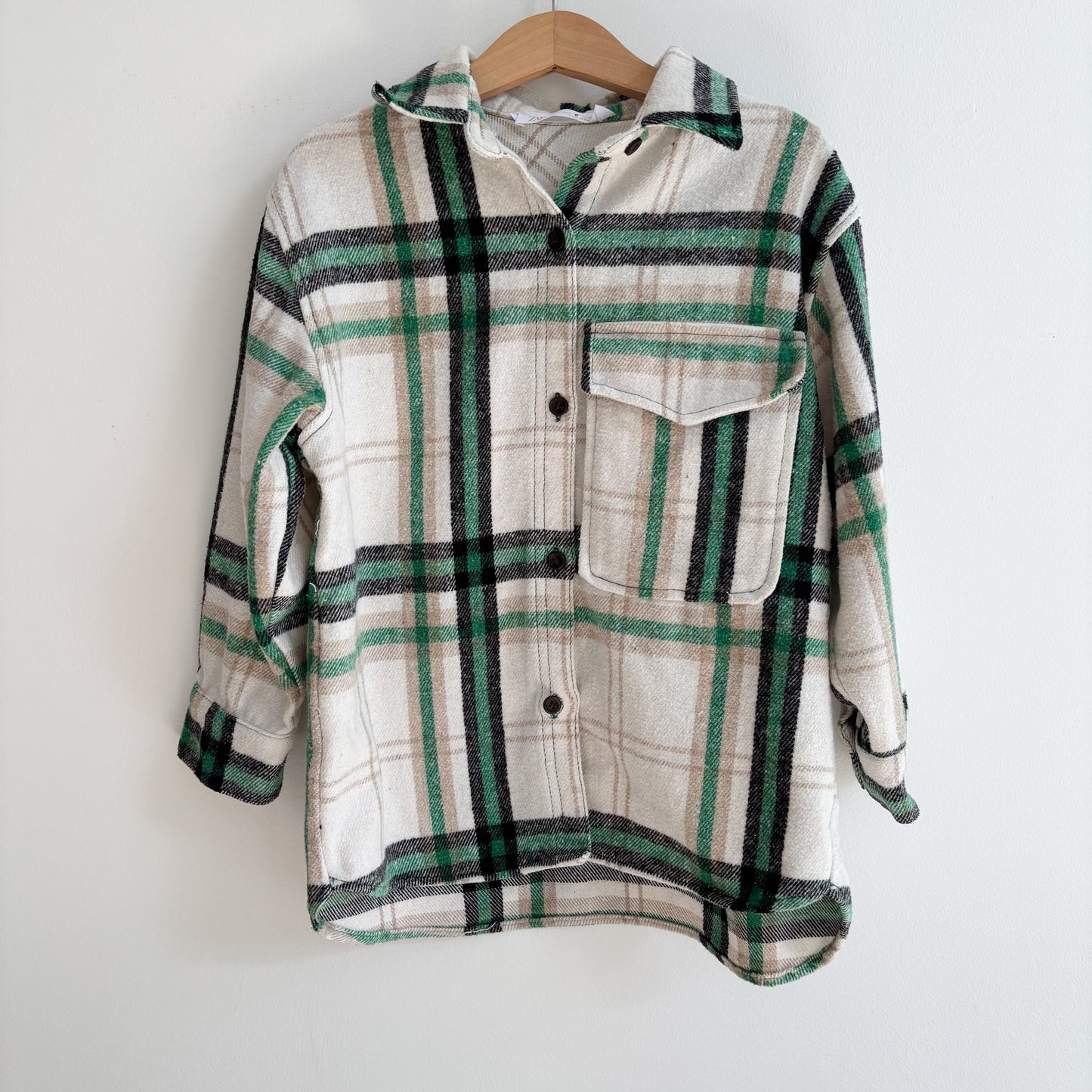 Cozy Flannel Shirt/Shacket (6Y)