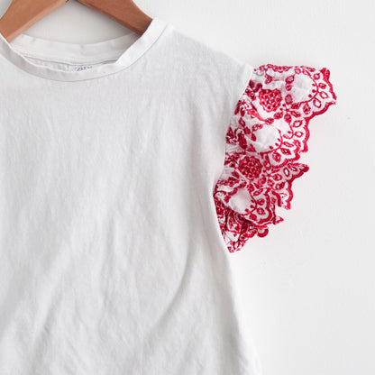 Lace Ruffled Shirt (6Y)