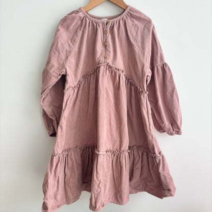Pale Pink Corduroy Dress (8Y)