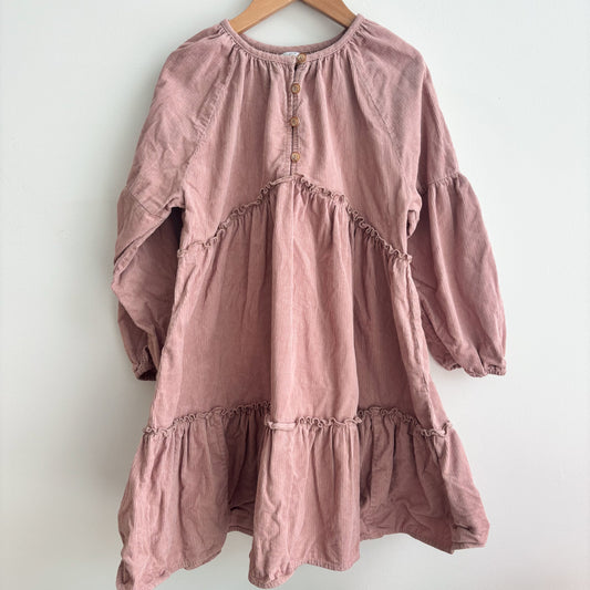 Pale Pink Corduroy Dress (8Y)