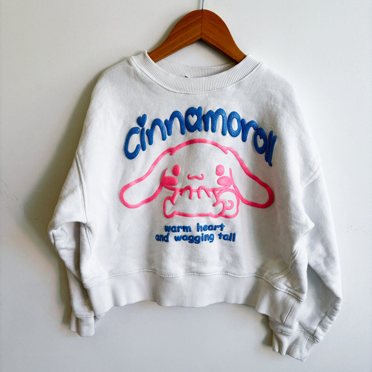 White Character Sweatshirt (8-9Y)