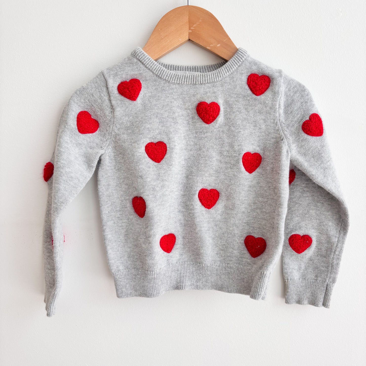 Grey Heart Sweater (18-24M)