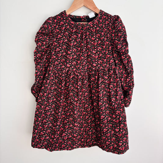 Floral Corduroy Dress (5Y)