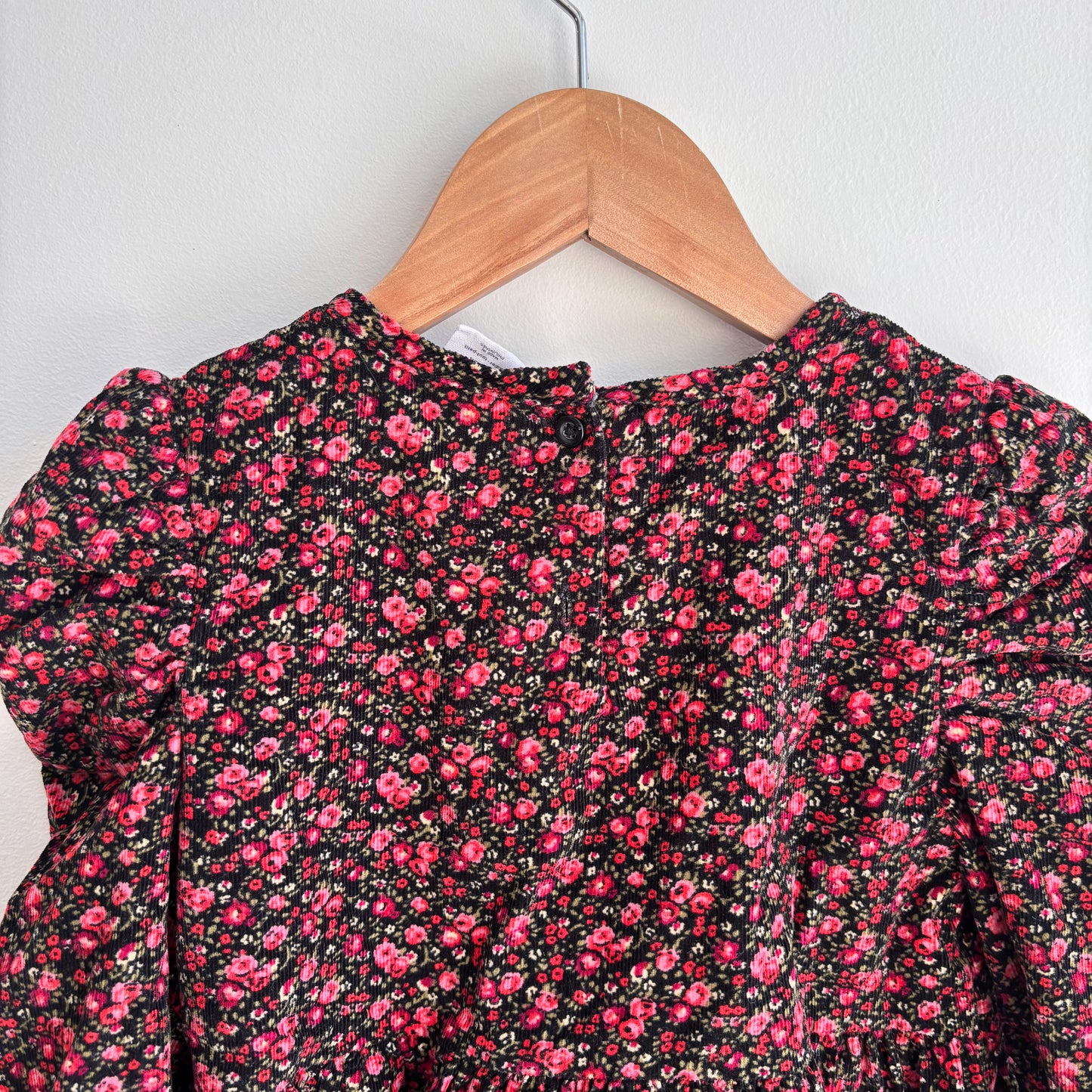 Floral Corduroy Dress (5Y)