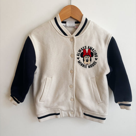 Mouse Character Sweatshirt Jacket (2Y)