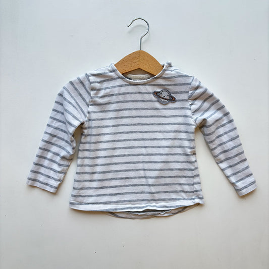 Striped Long Sleeve Tee (12-18M)