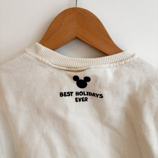 Mouse Character Christmas Sweatshirt (3Y)