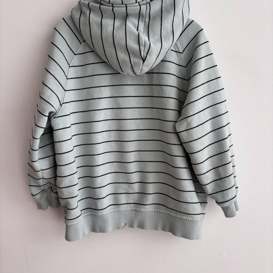 Light Blue Striped Hoodie (4-5Y)