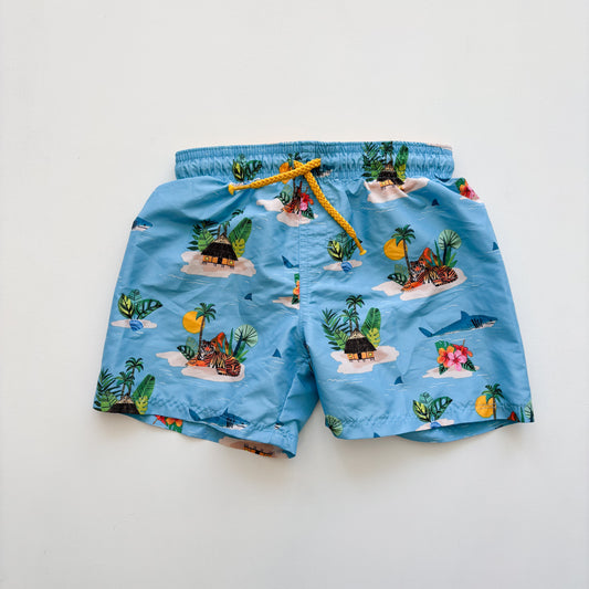 Tropical Island Swim Trunks (4-6Y)