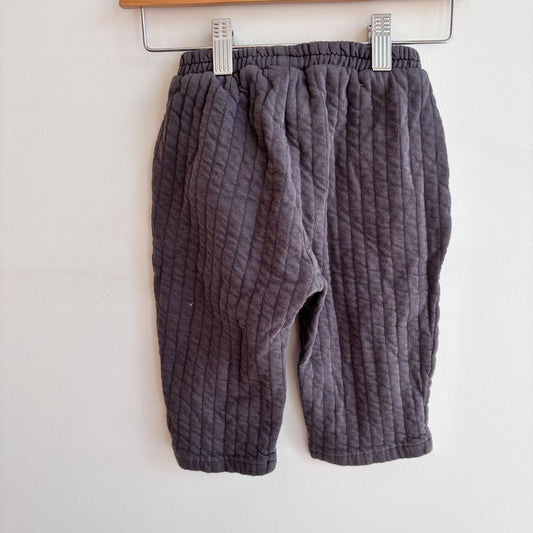 Grey Quilted Pants(12-18M)