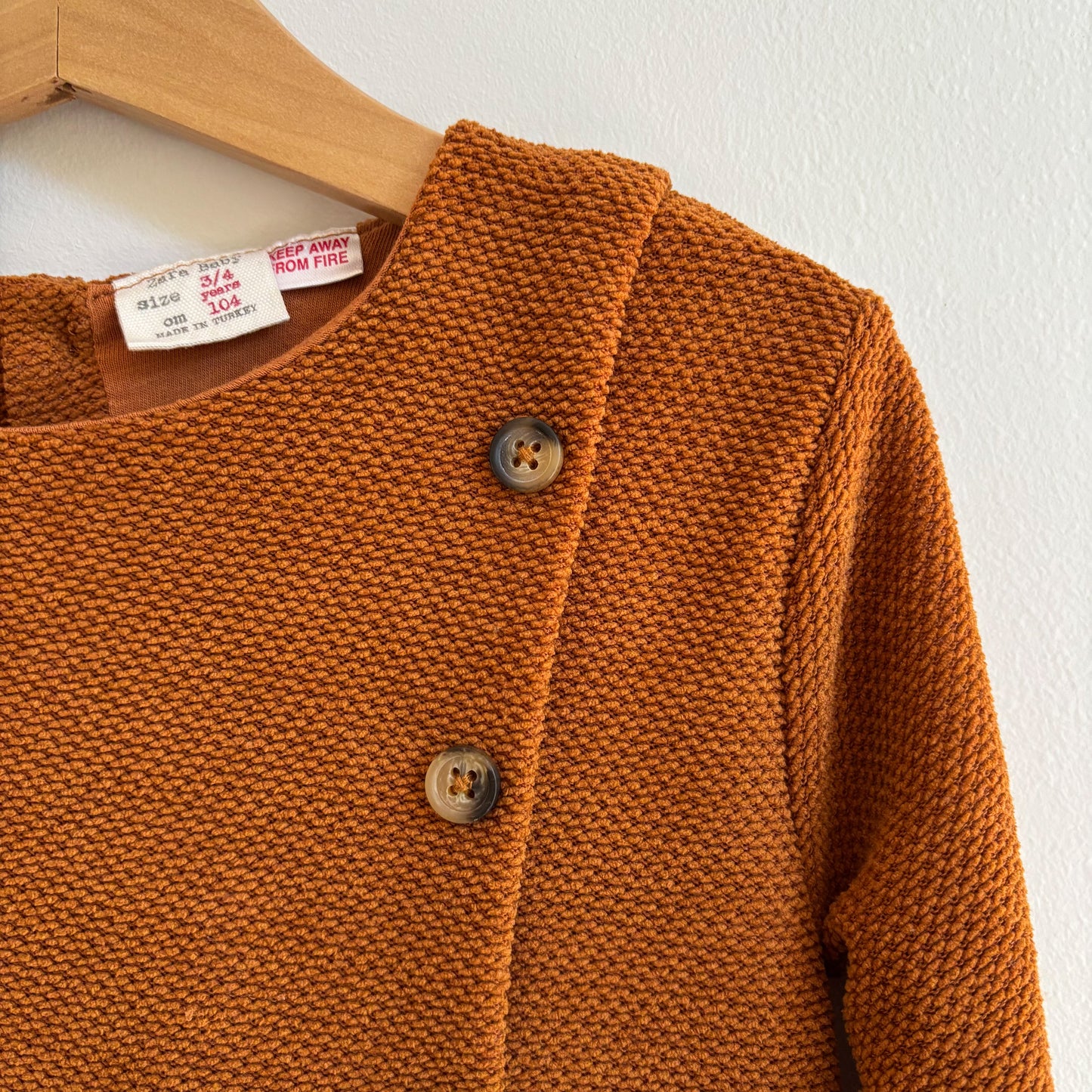 Soft Brown Dress (4T)