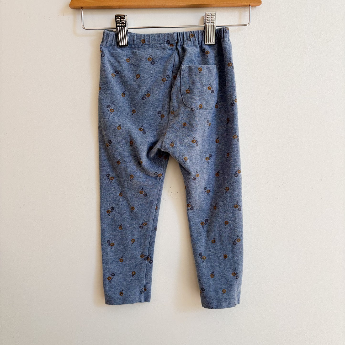 Blue Floral Leggings (18-24M)