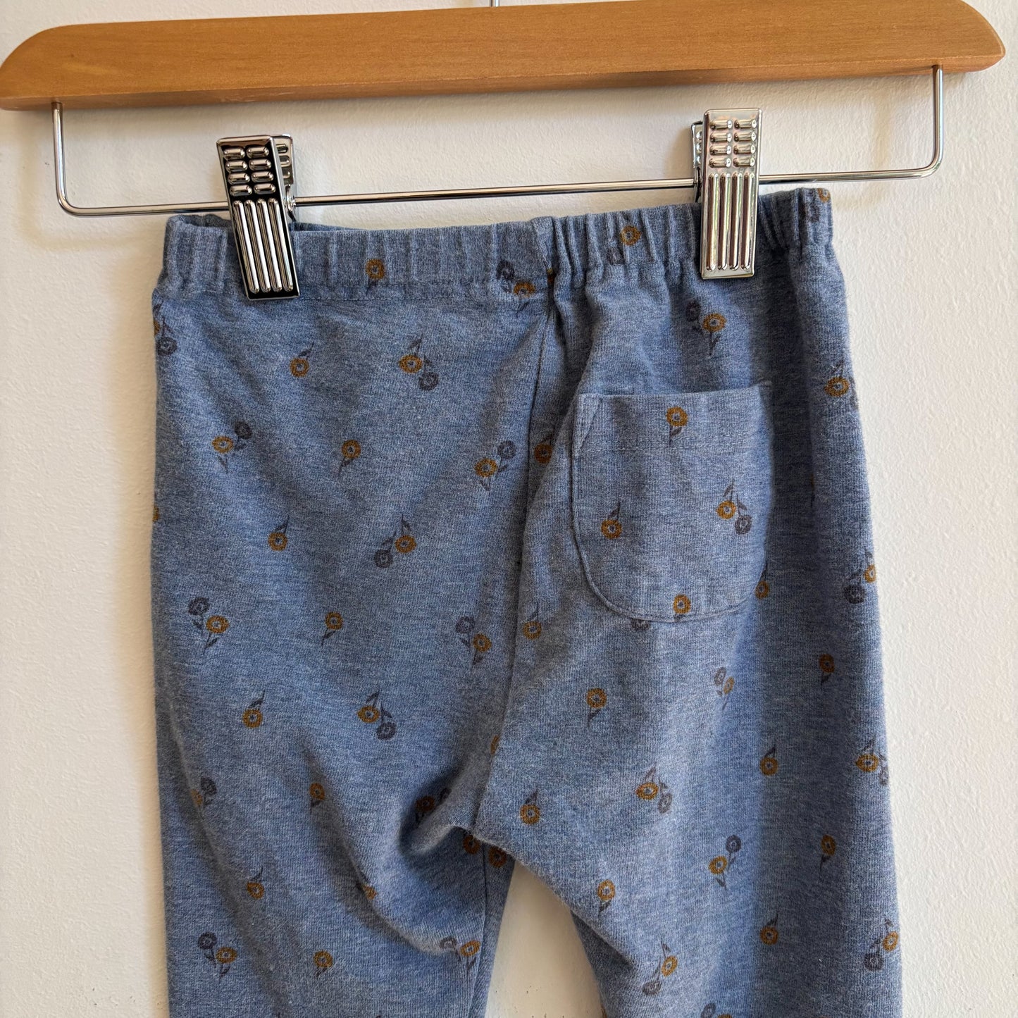 Blue Floral Leggings (18-24M)