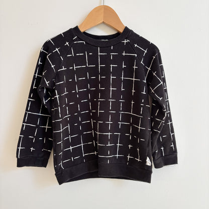 Black + White Sweatshirt (18-24M)