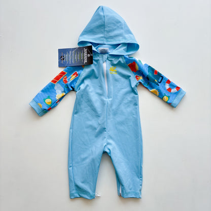 Blue Sun Suit (6-12M)