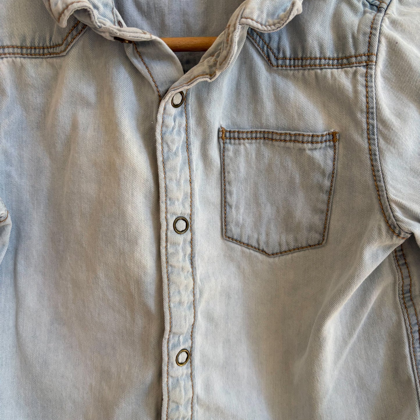 Snap-Up Chambray Shirt (12-18M)
