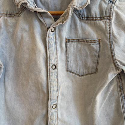 Snap-Up Chambray Shirt (12-18M)