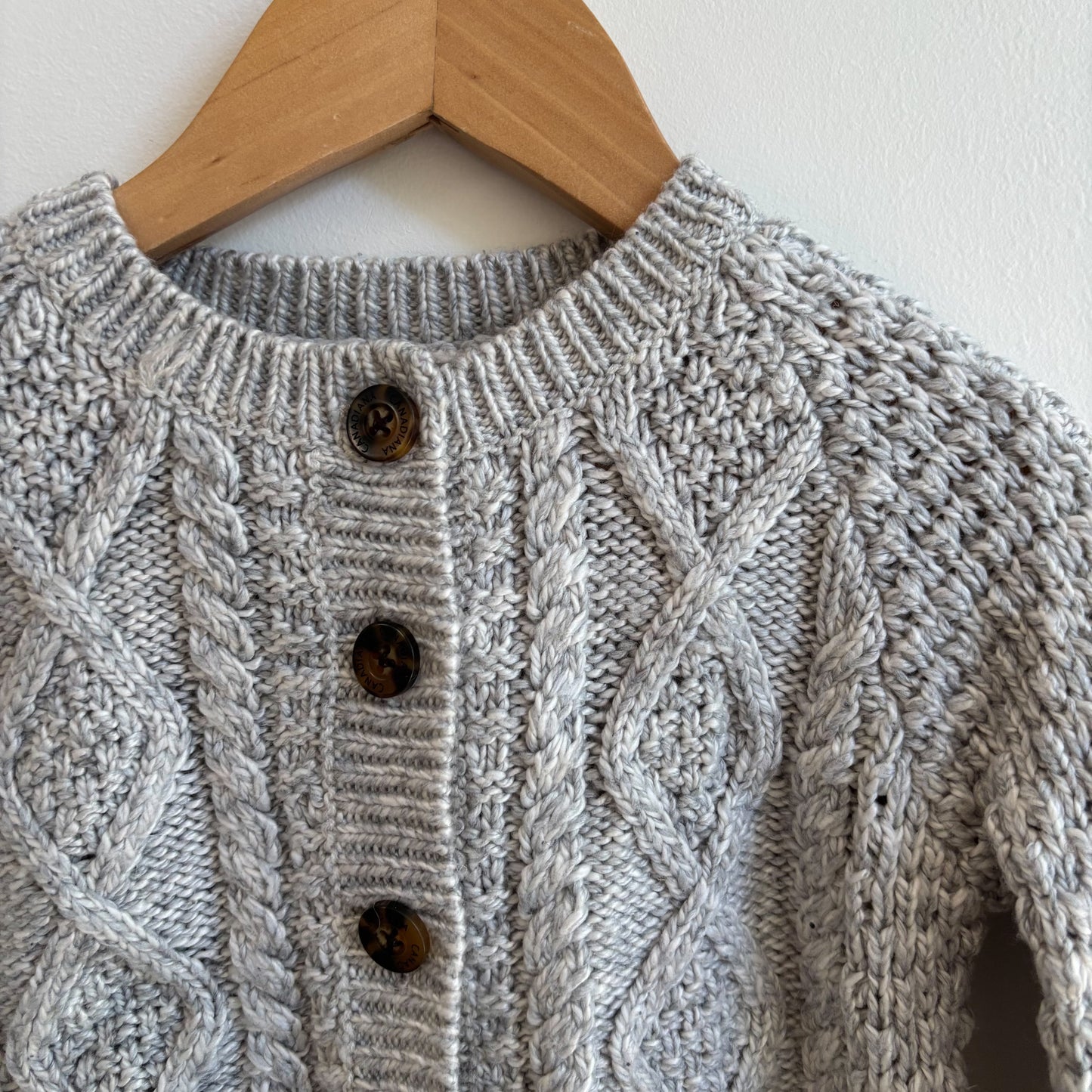 Soft Grey Cardigan (5T)