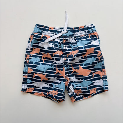 Shark Swim Trunks (6-12M)