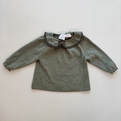 Pale Green Sweater (6-9M)