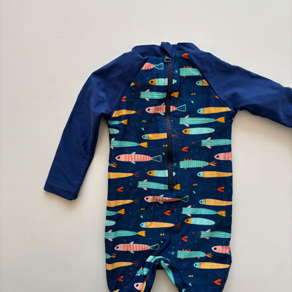 Fish Swim Suit (0-3M)