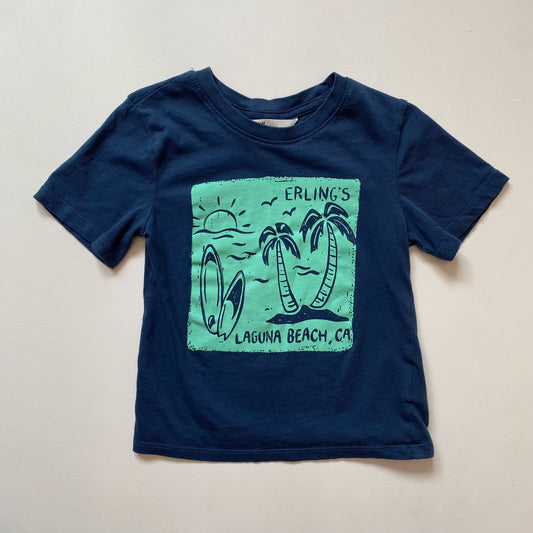 Blue Graphic Tee (4T)