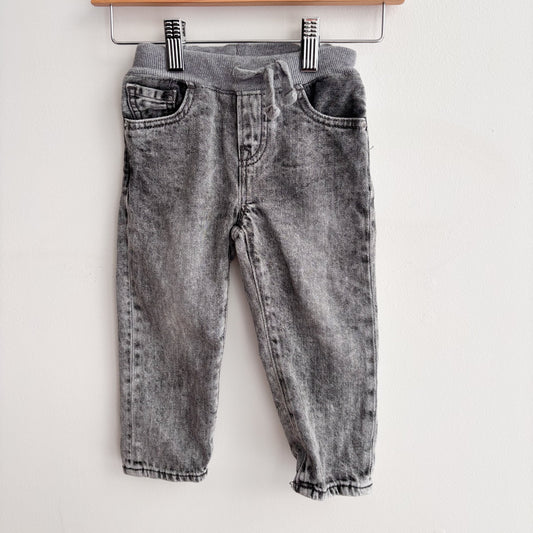 Slim Elastic Waist Jeans (2T)