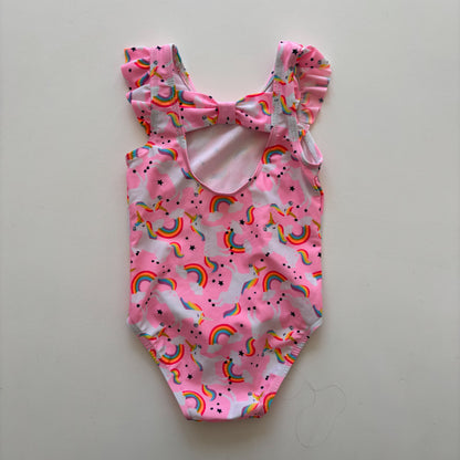 Pink Unicorn Swim Suit (2T)