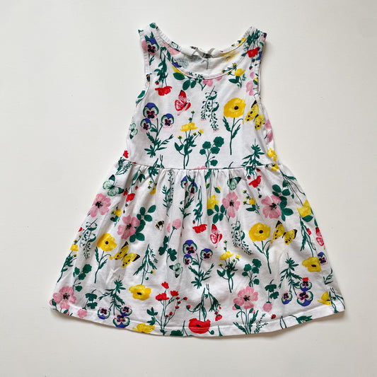 White Floral Dress (18-24M)