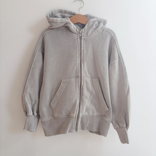 Grey Distressed Hoodie (6-7Y)