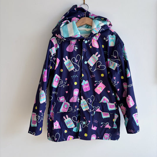 Royal Purple Rain Jacket (8Y)