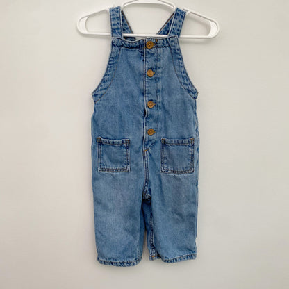 Overalls with Buttons (3-6M)