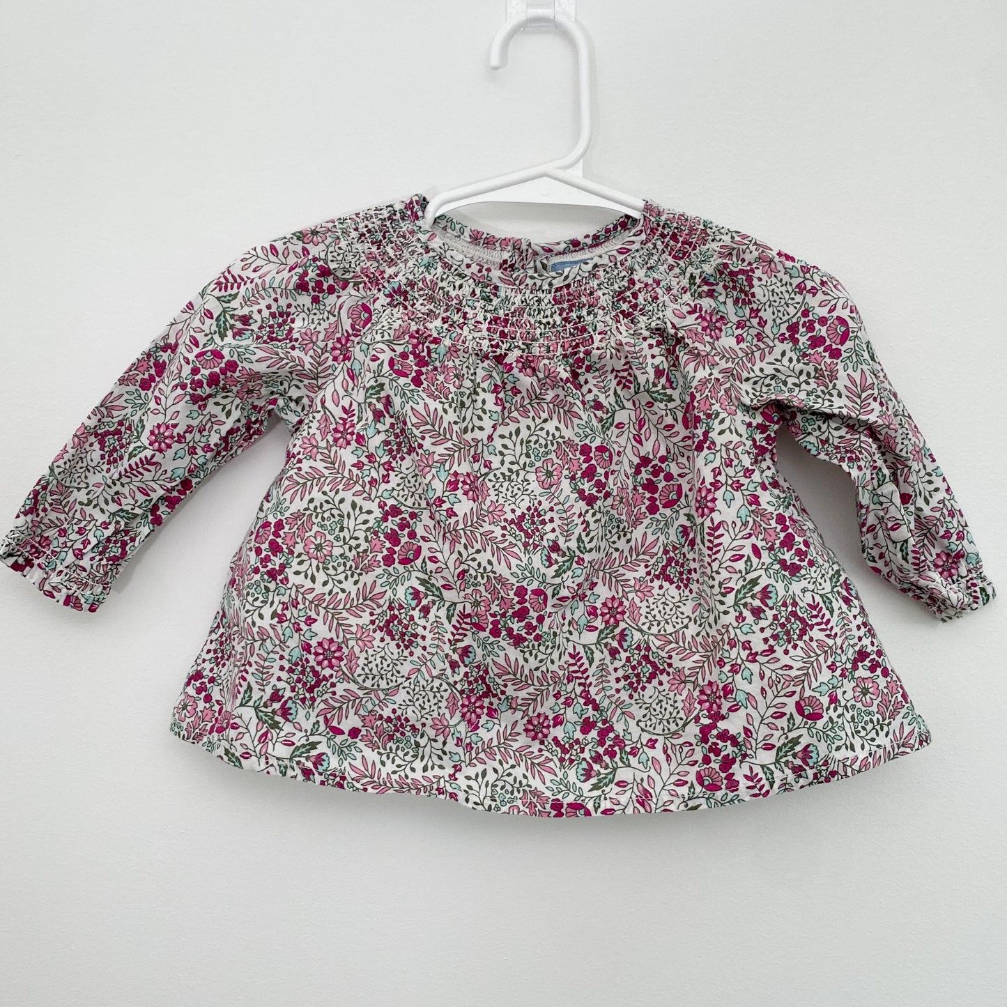 Floral Cotton Blouse (3-6M)