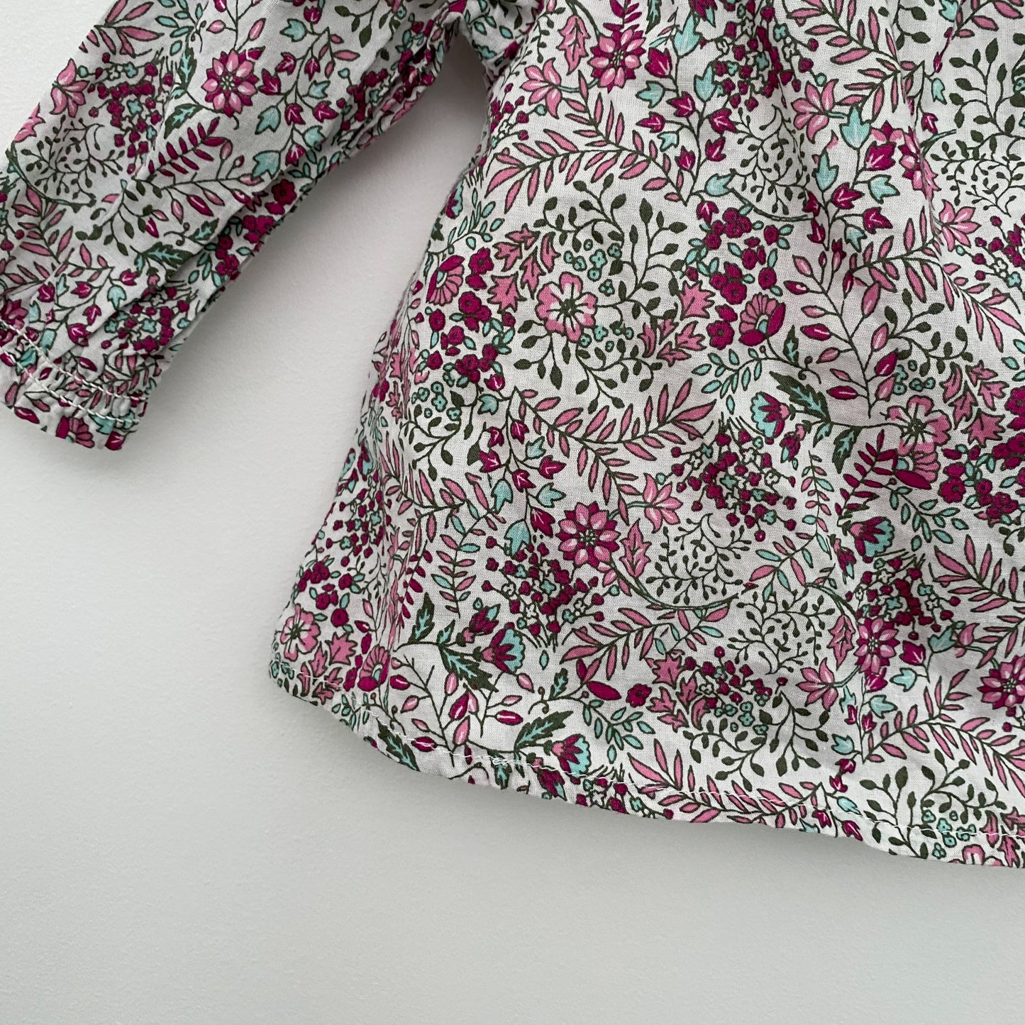 Floral Cotton Blouse (3-6M)