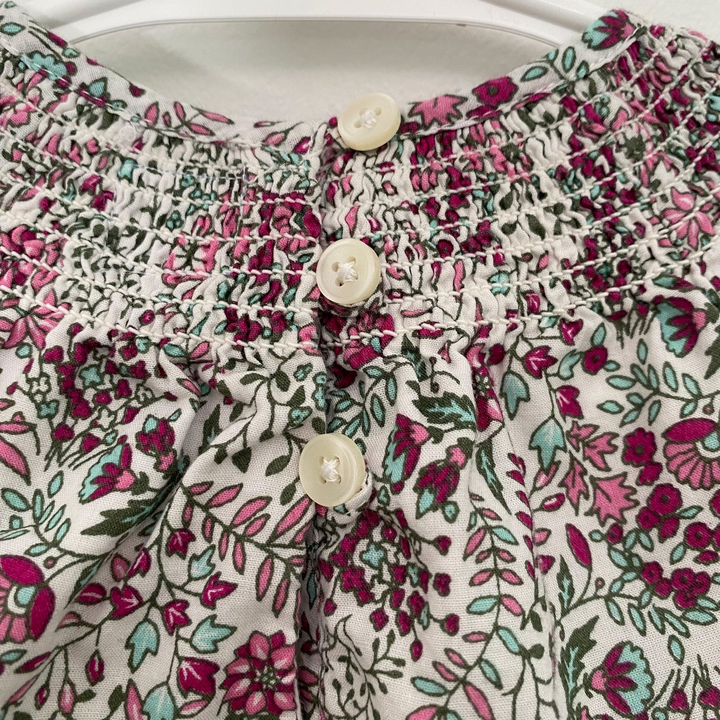 Floral Cotton Blouse (3-6M)