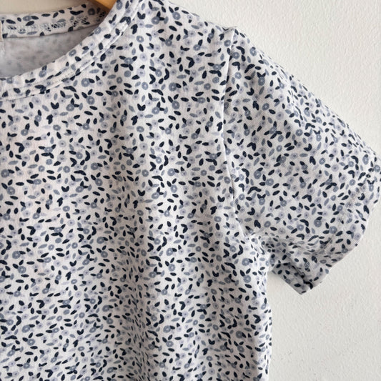 Blue Flower Tee (7Y)